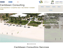 Tablet Screenshot of caribbeanconsulting.com